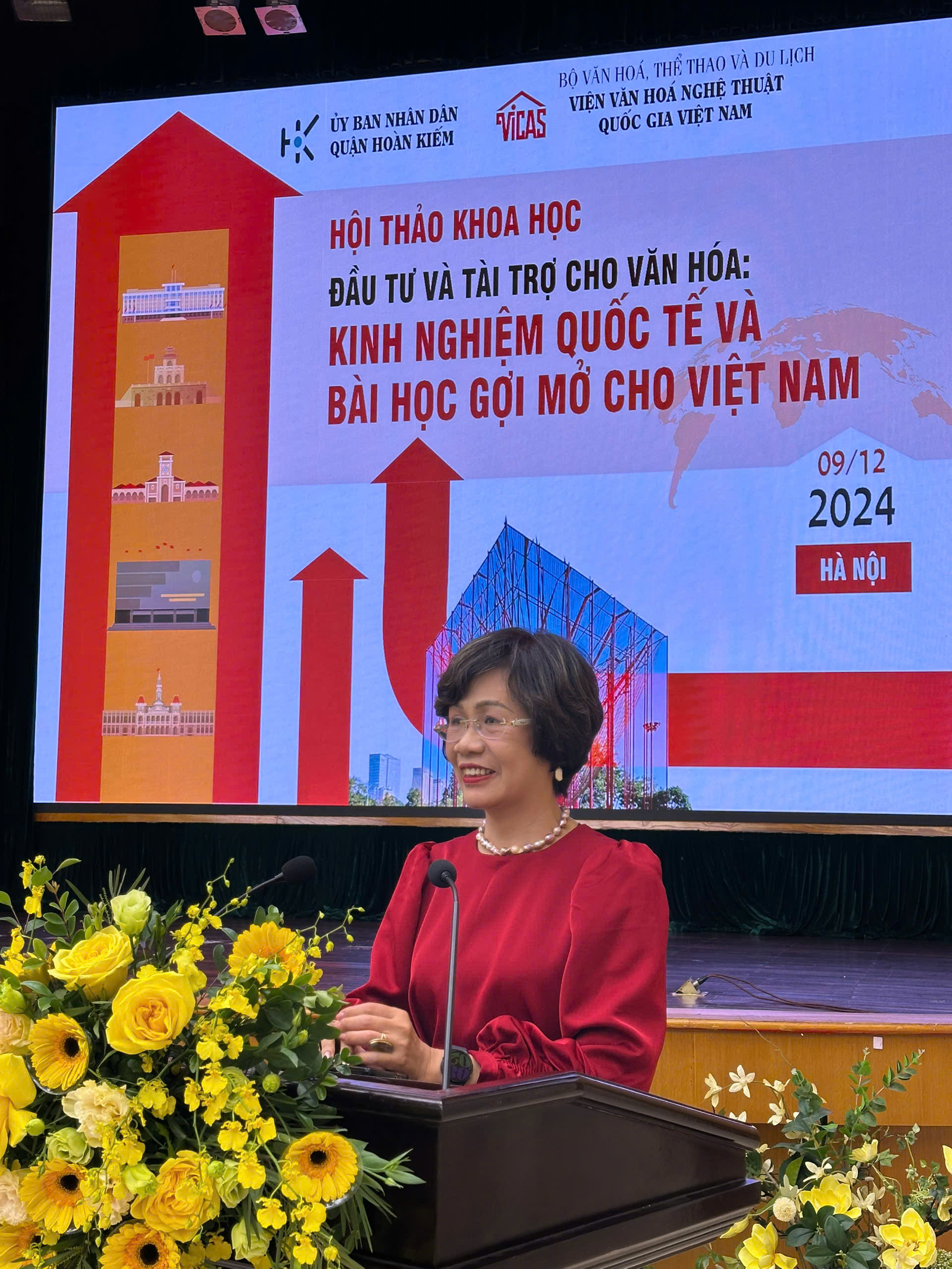 ລົງທຶນ ແລະ ສະໜອງທຶນໃຫ້ແກ່ວັດທະນະທຳ: ລະດົມແຫຼ່ງກຳລັງເພື່ອພັດທະນາວັດທະນະທຳຫວຽດນາມ ແບບຍືນຍົງ - ຮູບ 2. Đầu tư và tài trợ cho văn hóa: Huy động nguồn lực nhằm phát triển bền vững văn hóa Việt Nam - Ảnh 2.