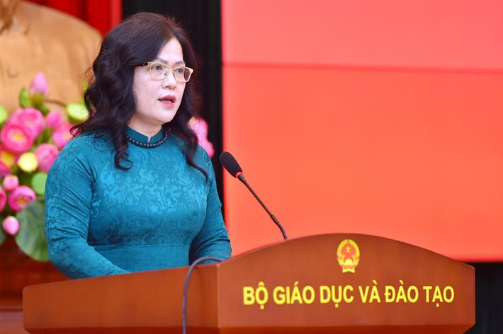 Tân Thứ trưởng Nguyễn Thị Kim Chi: Nhận nhiệm vụ Thứ trưởng Bộ GDĐT là vinh dự lớn song cũng là trọng trách hết sức nặng nề  - Ảnh 2.