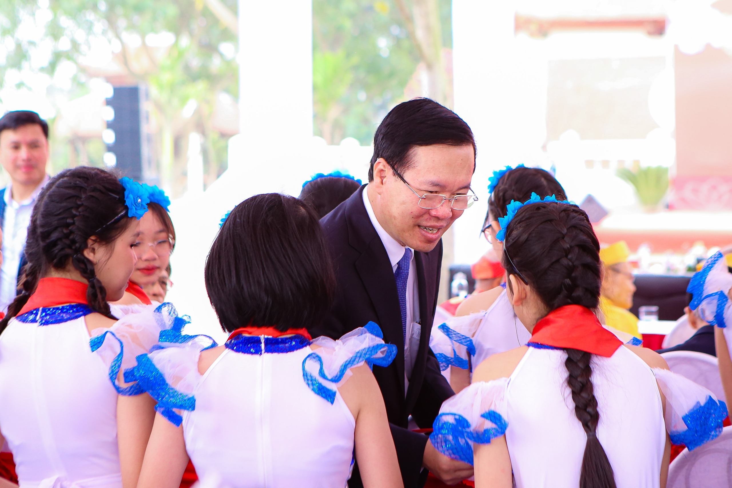 Chủ tịch nước Võ Văn Thưởng khai bút đầu năm tại Hà Nội - Ảnh 10.