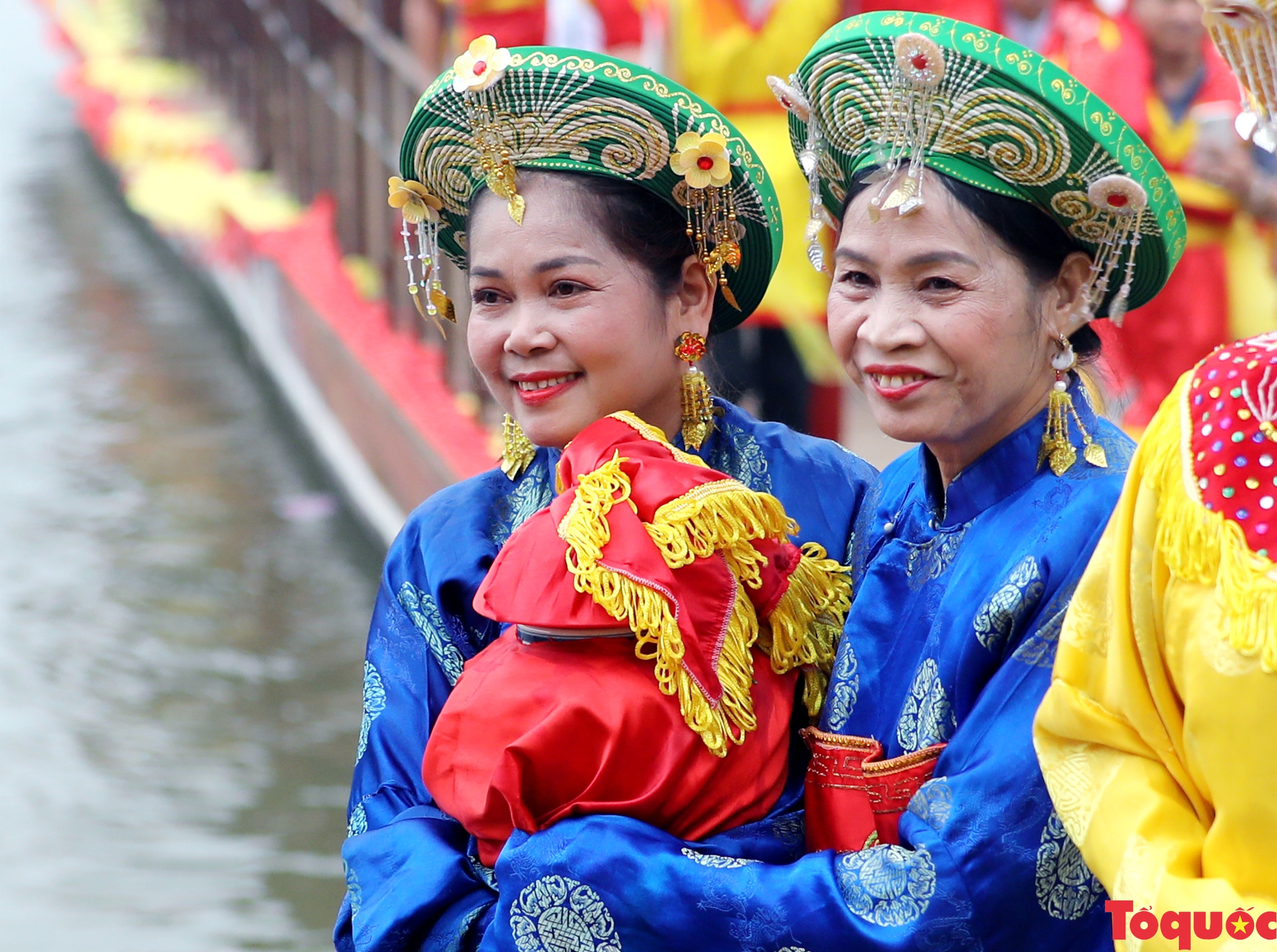 Độc đáo lễ rước nước trong Lễ hội Đền Du Yến ở Phú Thọ - Ảnh 9.
