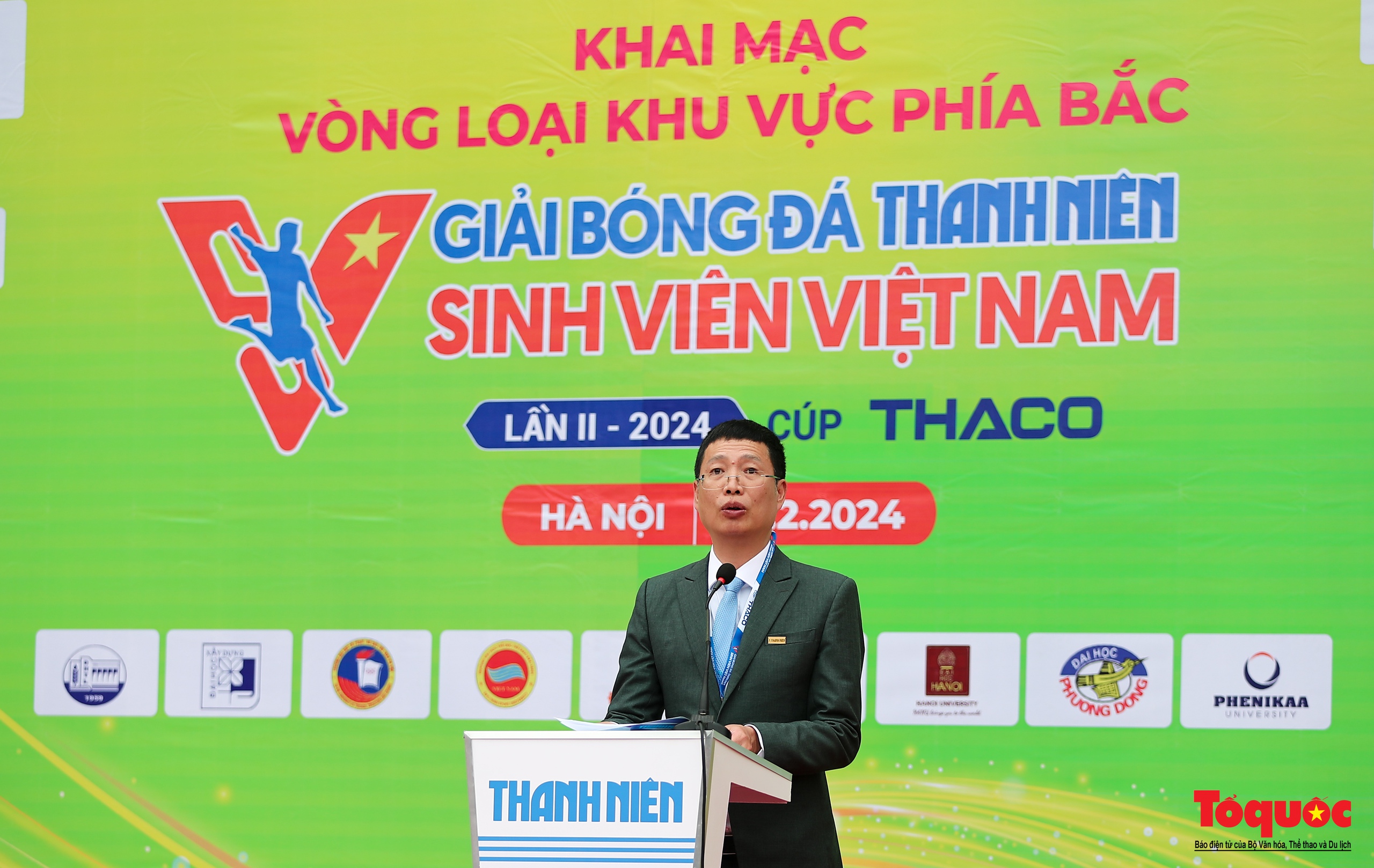 Hà Nội: Khai mạc vòng loại giải bóng đá Thanh Niên sinh viên Việt Nam lần II - 2024 - Ảnh 5.