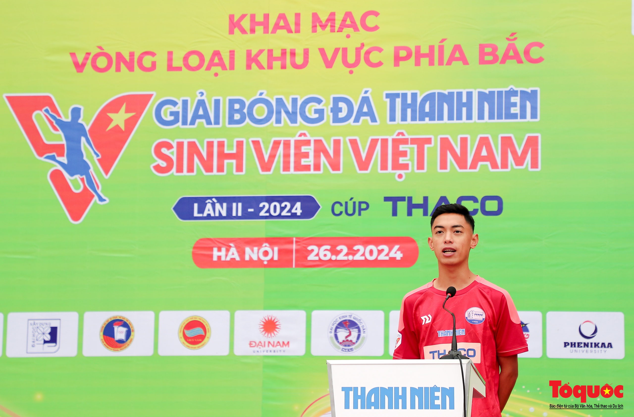 Hà Nội: Khai mạc vòng loại giải bóng đá Thanh Niên sinh viên Việt Nam lần II - 2024 - Ảnh 8.