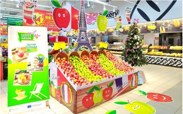 Lượng tiêu thụ táo Pháp tăng nhanh chóng trong thị trường Việt Nam  - Ảnh 1.