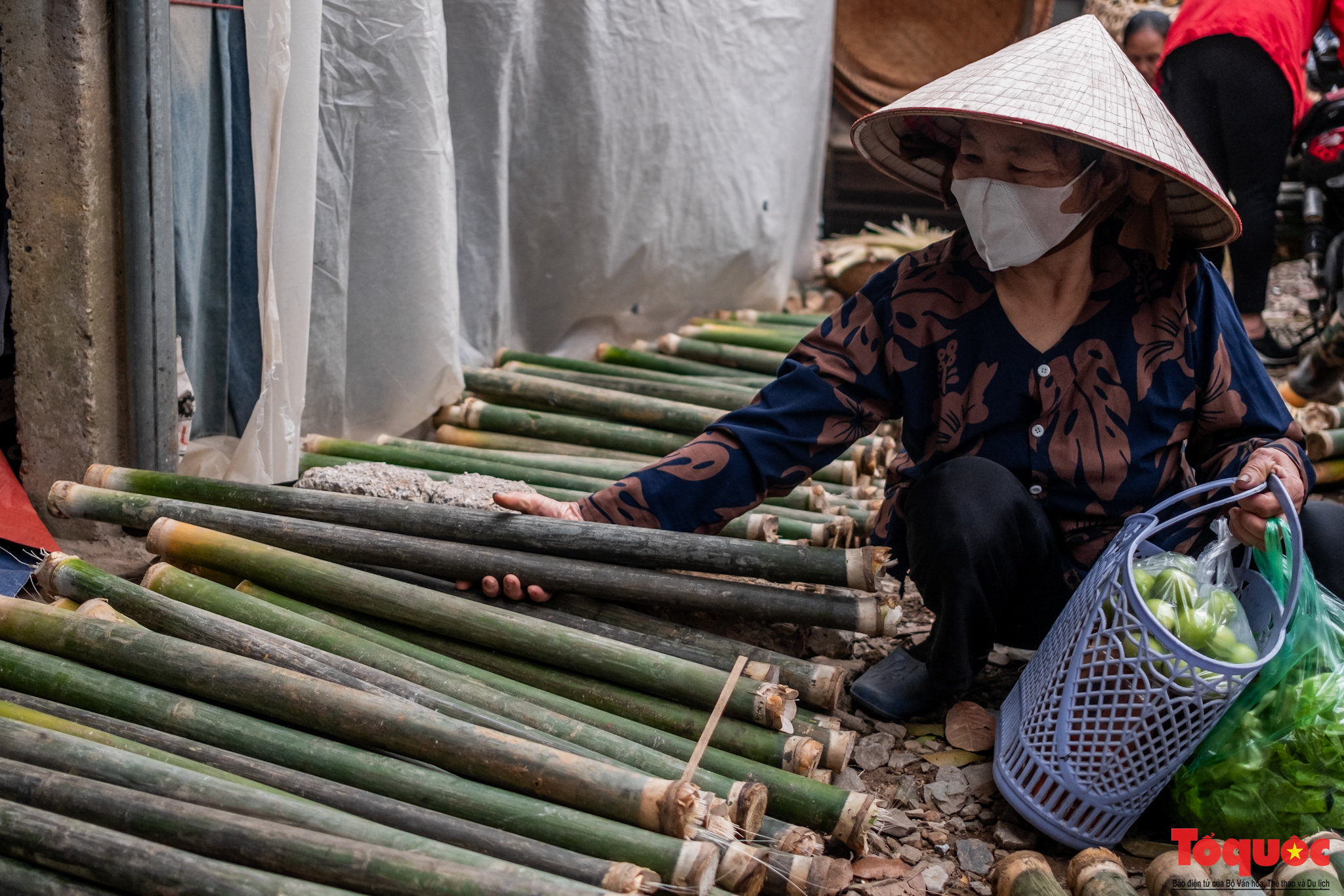 Phiên họp cuối cùng trong năm Quý Mão tại chợ Nủa đậm chất đồng bằng Bắc Bộ xưa - Ảnh 3.