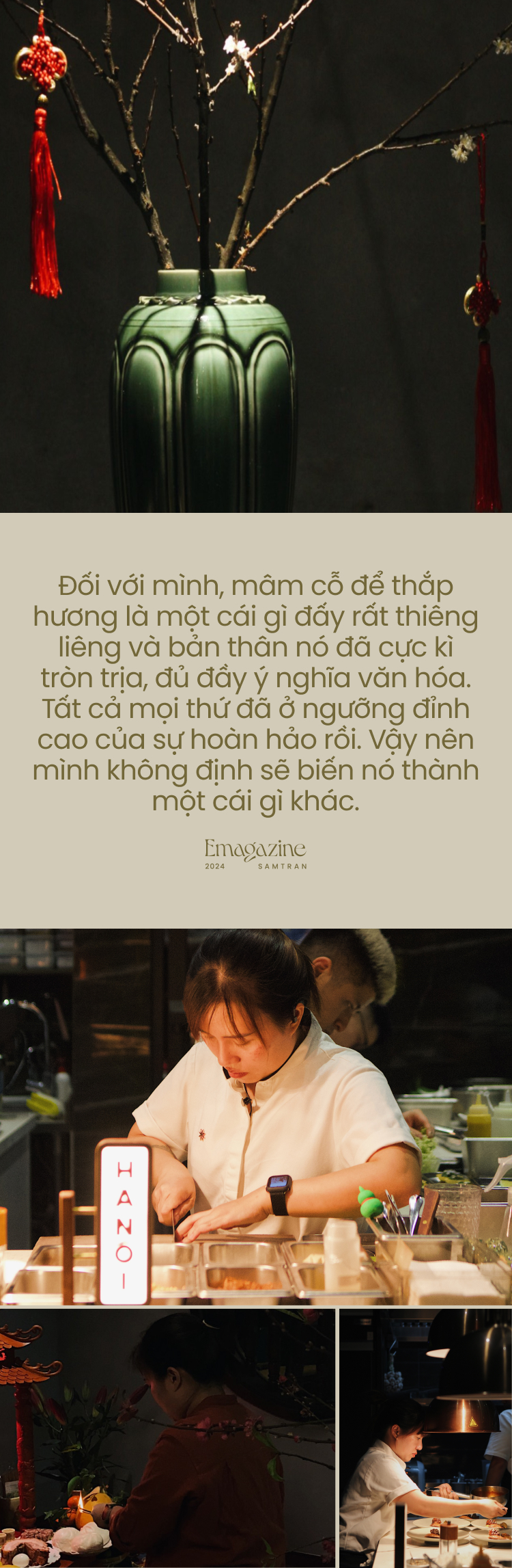 Đầu bếp Sam Trần, canh bóng và mâm cơm Tết cổ truyền: “Tết tròn đầy khi sum vầy thành viên - Ảnh 4.