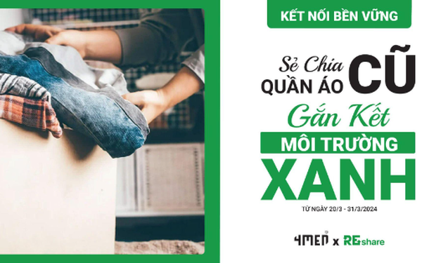 4MEN phát động chương trình thu gom quần áo cũ nam nhân dịp sinh nhật 14 tuổi - Ảnh 1.