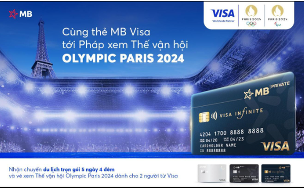 Thưởng ngoạn Paris mùa Thế vận hội Olympic 2024 cùng thẻ MB Visa  - Ảnh 1.