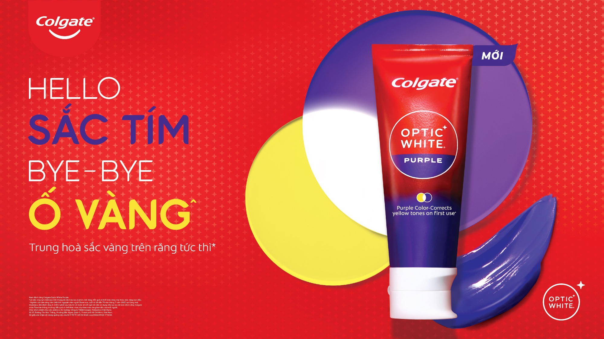 Colgate ra mắt kem đánh răng: Colgate Optic White Purple - Ảnh 1.