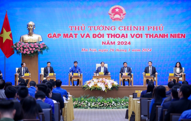Thủ tướng: Thanh niên phải làm chủ công cuộc chuyển đổi số và phát triển Việt Nam sớm trở thành quốc gia số - Ảnh 1.
