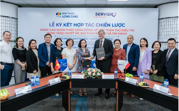 FPT Long Châu và Servier hợp tác thúc đẩy tuân thủ điều trị tại Việt Nam - Ảnh 1.