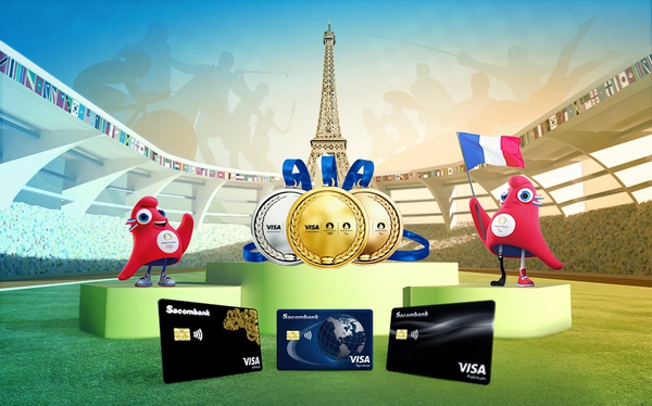 Chủ thẻ Sacombank Visa có cơ hội nhận vé tham dự Olympic Games Paris 2024 - Ảnh 1.