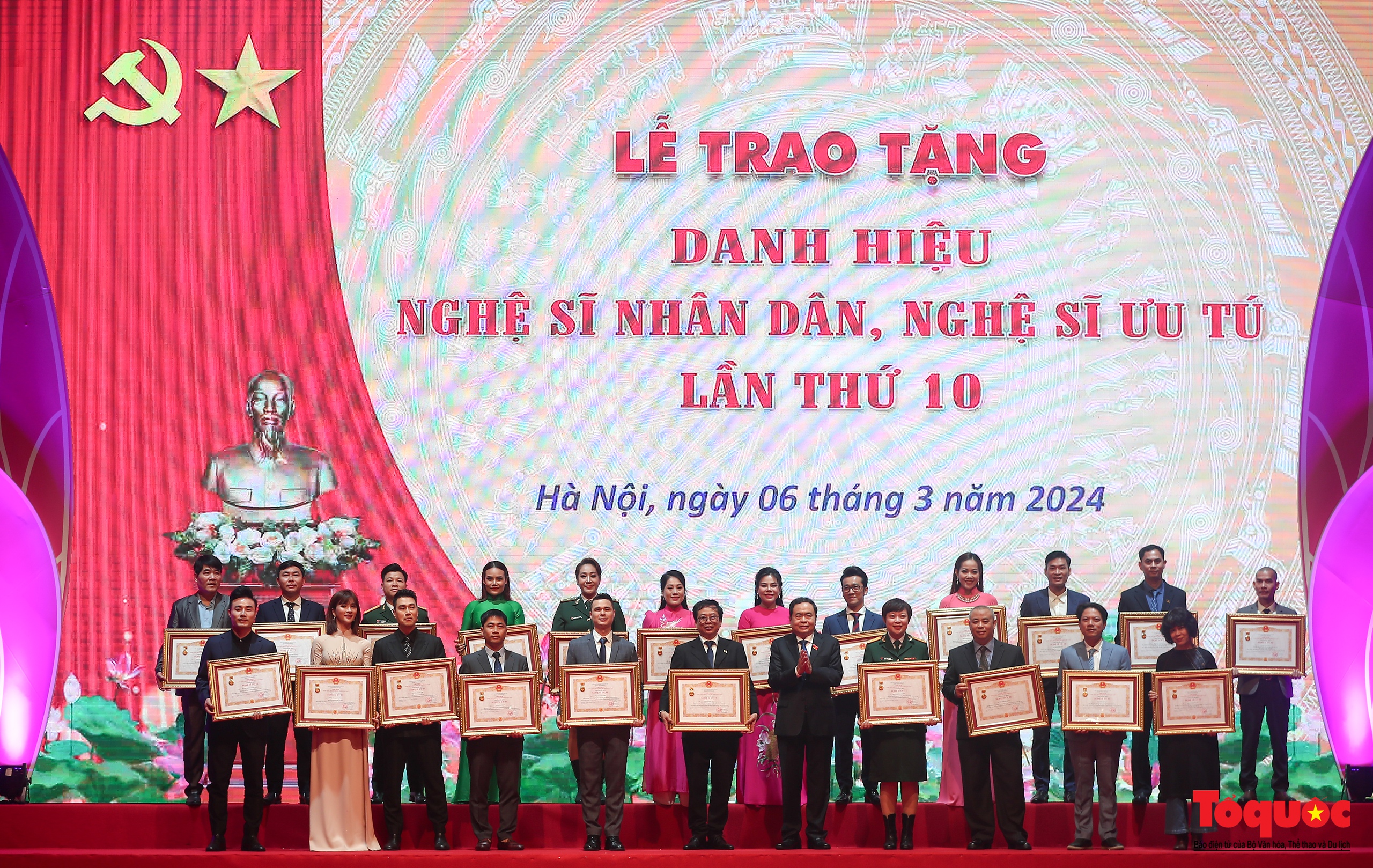 Toàn cảnh Lễ trao tặng danh hiệu Nghệ sĩ Nhân dân, Nghệ sĩ Ưu tú lần thứ 10 - Ảnh 15.