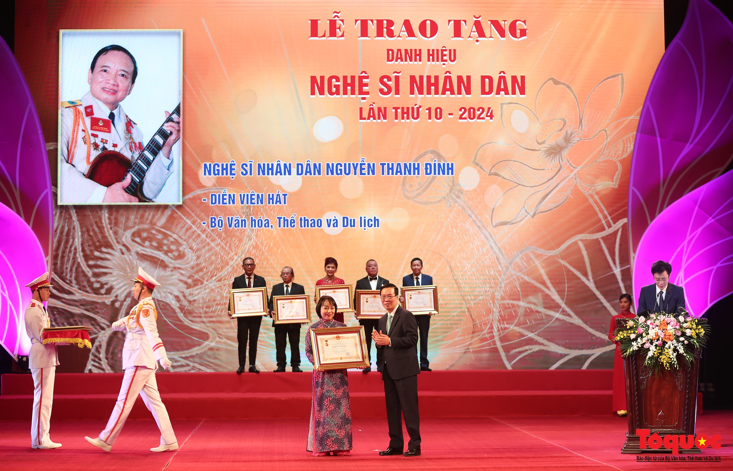 Toàn cảnh Lễ trao tặng danh hiệu Nghệ sĩ Nhân dân, Nghệ sĩ Ưu tú lần thứ 10 - Ảnh 6.