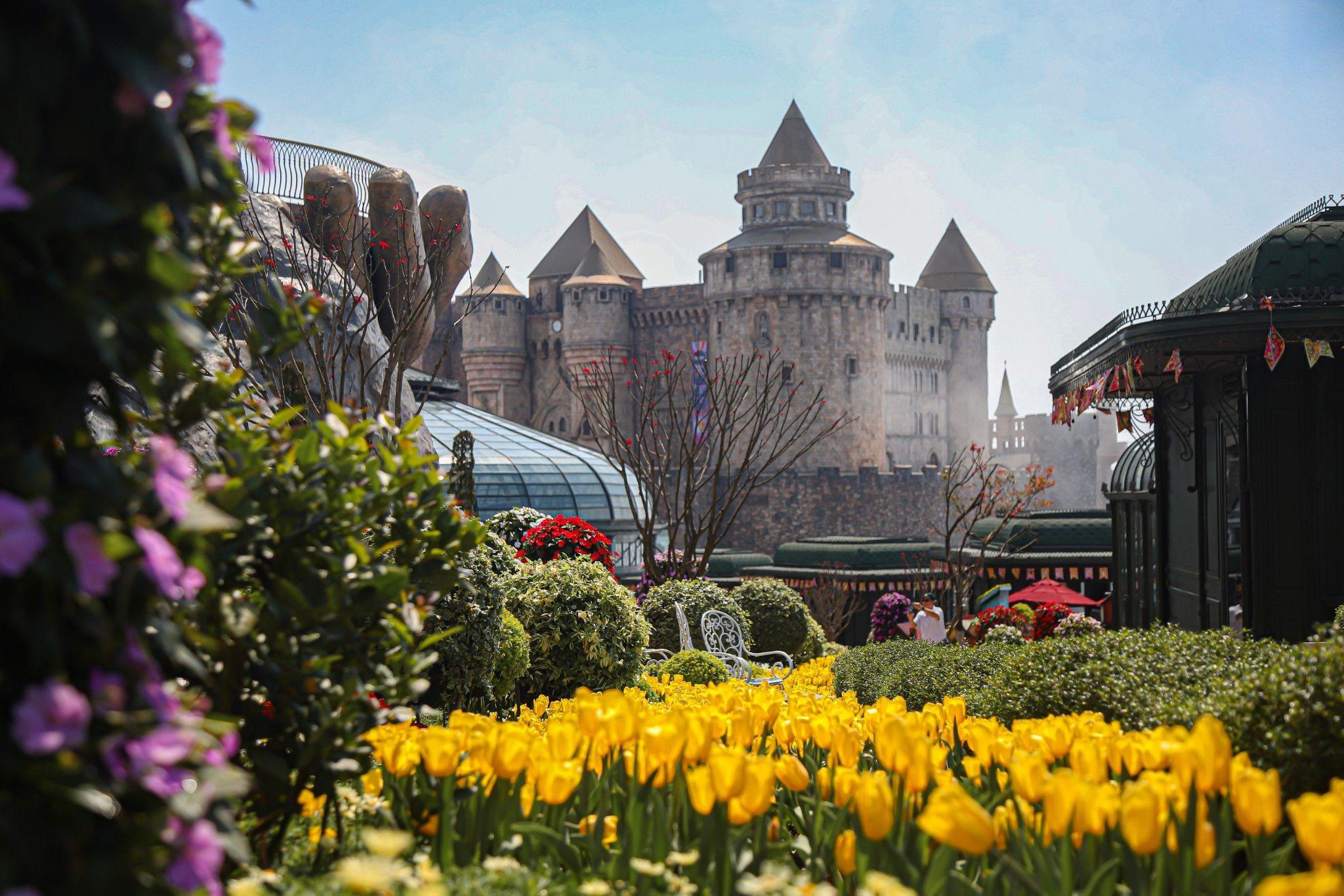 Příjezd do květinových zahrad v plném květu 8. března - Foto 3. Check-in những vườn hoa nở rộ đúng dịp 8/3 - Ảnh 3.