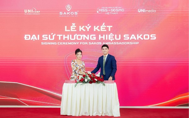 Hoa hậu Bùi Xuân Hạnh trở thành đại sứ thương hiệu của Sakos - Ảnh 1.