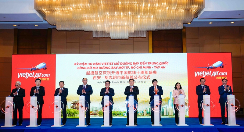 Vietjet công bố đường bay mới TP. Hồ Chí Minh - Tây An (Trung Quốc) - Ảnh 4.