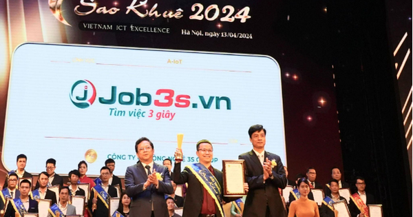 Nền tảng tuyển dụng Job3s.vn được vinh danh tại Giải thưởng Sao Khuê 2024 - Ảnh 1.