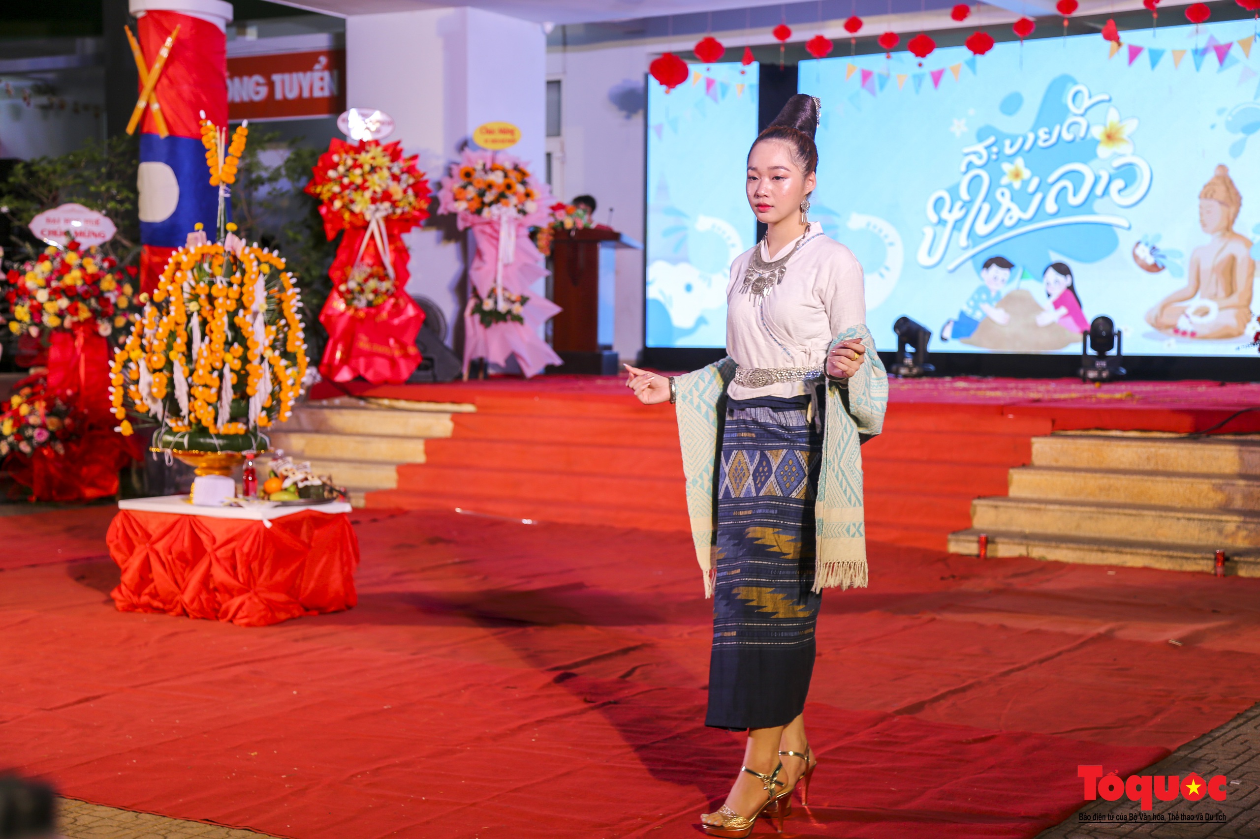 Lưu học sinh Lào tại Huế hân hoan đón Tết cổ truyền Bunpimay - Ảnh 8.