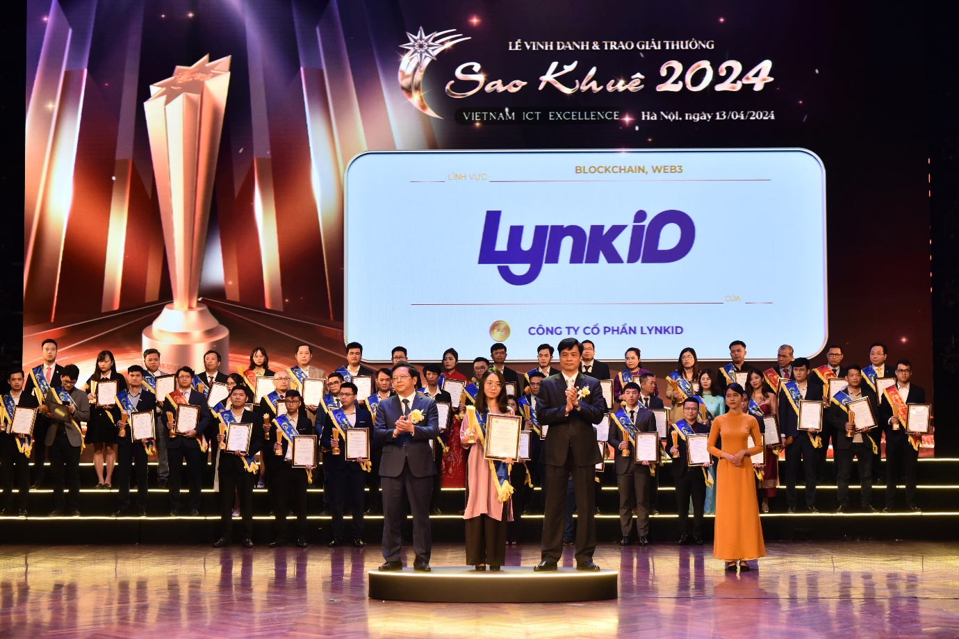 Nền tảng tích điểm LynkiD đạt Giải thưởng Sao Khuê 2024 lĩnh vực Blockchain   - Ảnh 1.