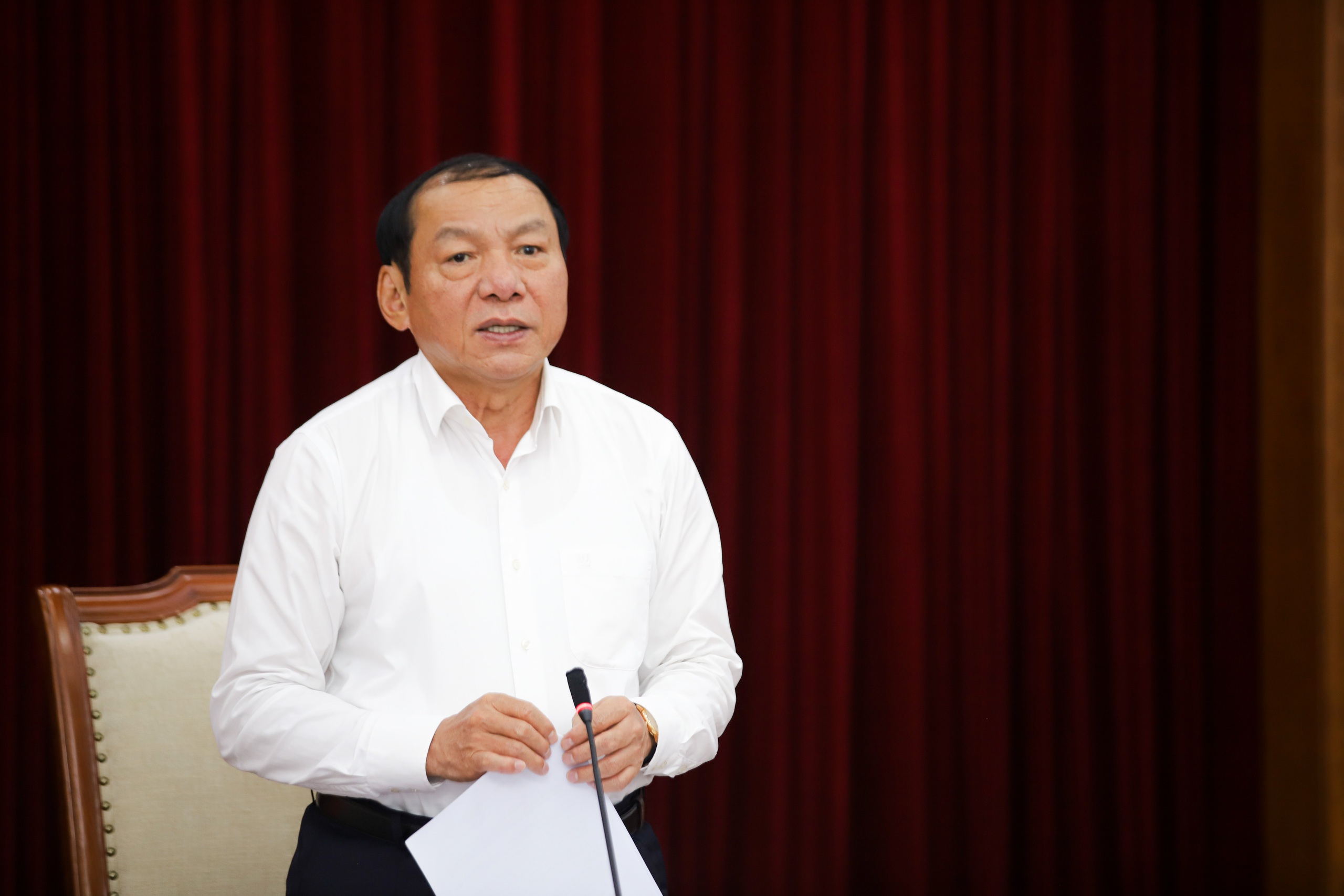 Bộ trưởng Nguyễn Văn Hùng: Rà soát, sửa đổi kịp thời thể chế chính sách để kiến tạo, phát triển hơn nữa ngành Thể thao - Ảnh 4.