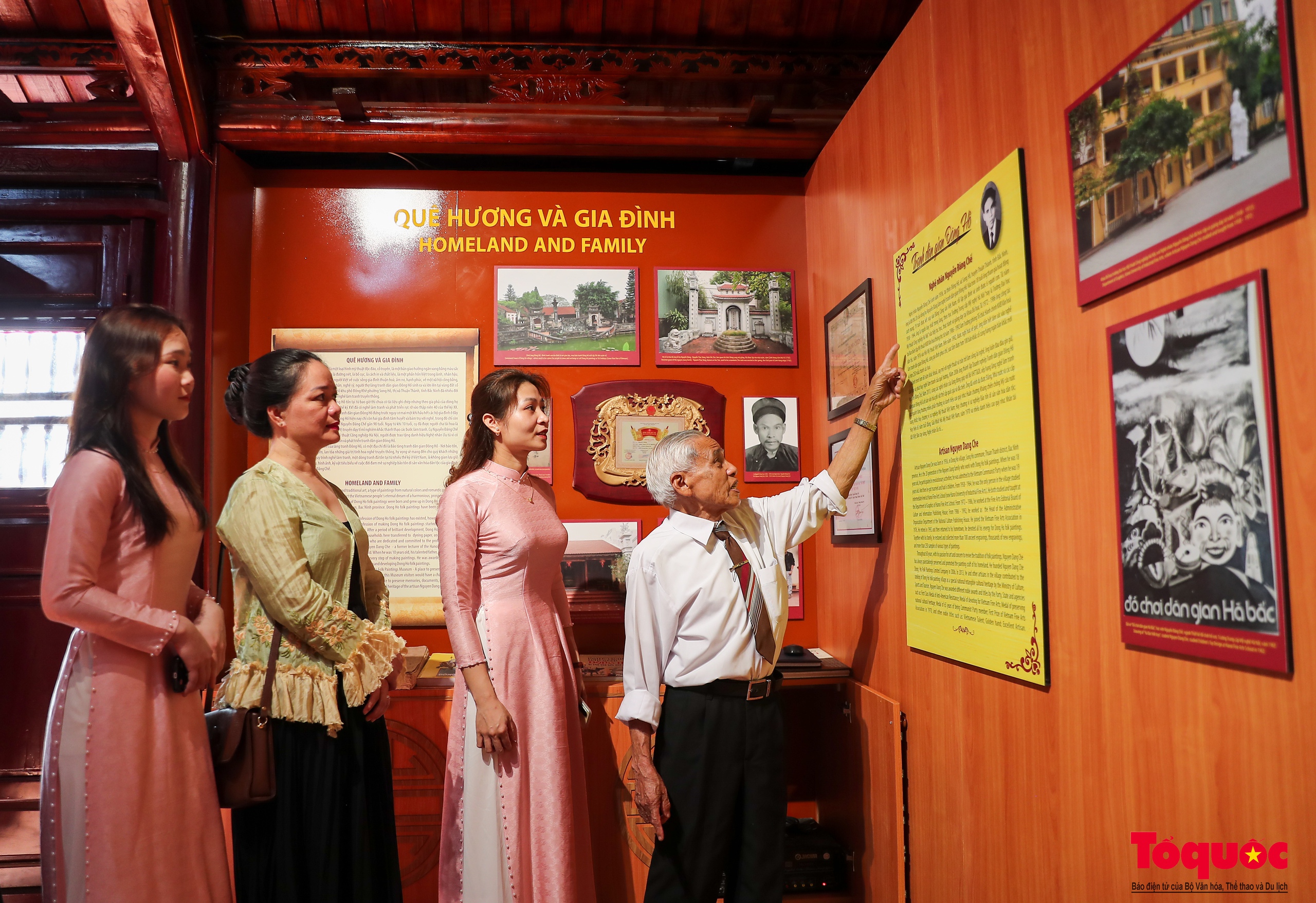 Khánh thành nhà trưng bày tranh dân gian Đông Hồ tư nhân đầu tiên ở Việt Nam - Ảnh 1.