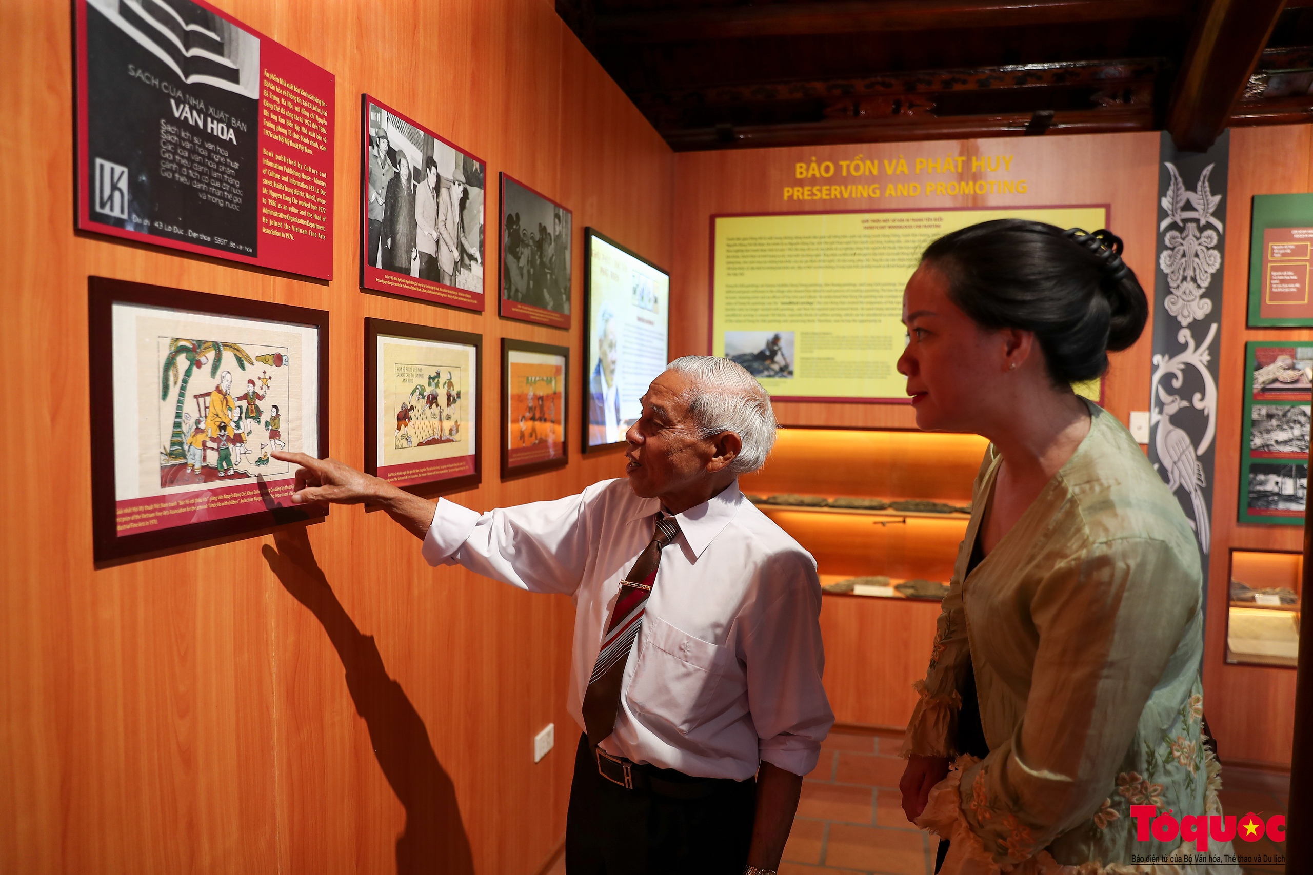 Khánh thành nhà trưng bày tranh dân gian Đông Hồ tư nhân đầu tiên ở Việt Nam - Ảnh 7.