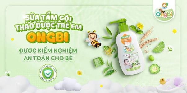Sữa tắm gội thảo dược trẻ em Ong Bi được lòng hot mom Việt - Ảnh 1.