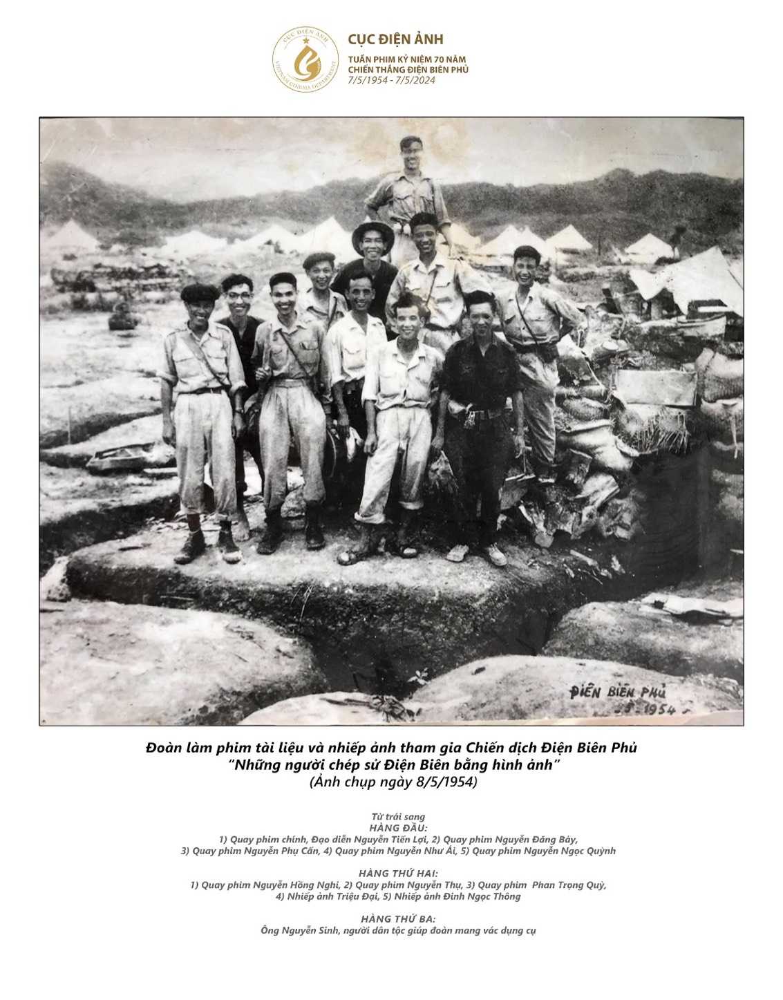 Tuần phim Kỷ niệm 70 năm Chiến thắng Điện Biên Phủ (07/5/1954 - 07/5/2024) - Ảnh 6.