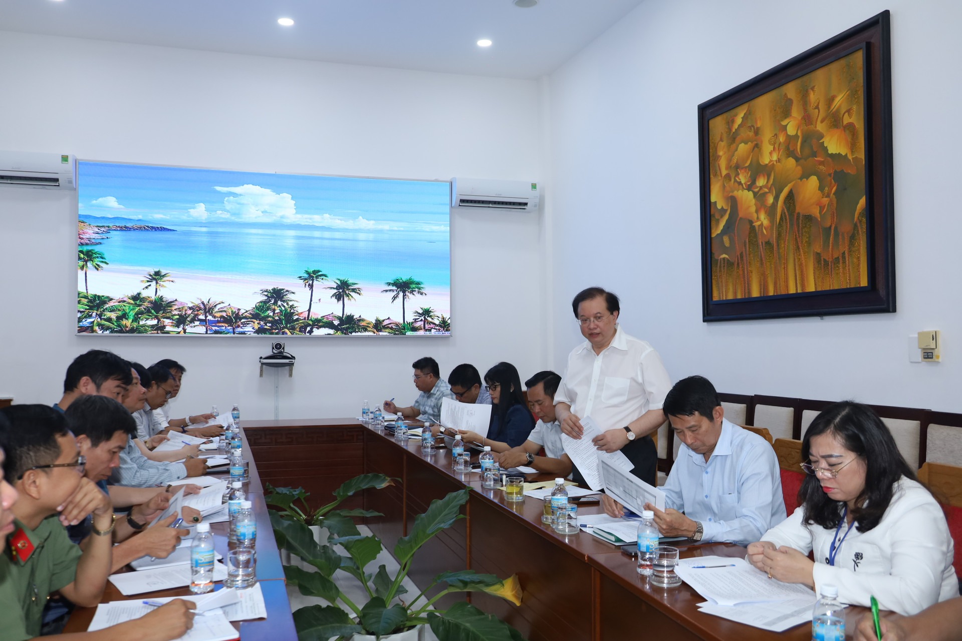 Bersedia segera untuk menganjurkan Festival Jazz Antarabangsa Pertama - Nha Trang 2024 - Foto 1. Khẩn trương chuẩn bị tổ chức Liên hoan quốc tế nhạc Jazz lần thứ I - Nha Trang 2024 - Ảnh 1.