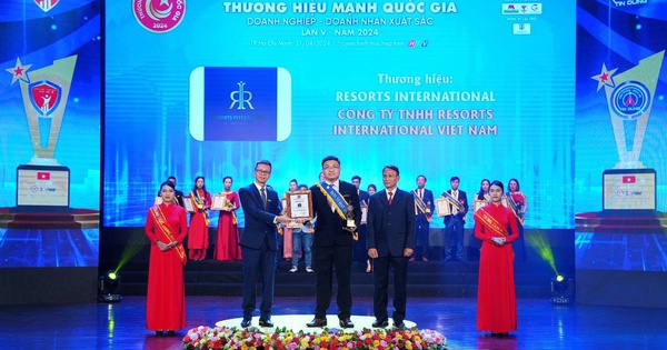 Resorts International Vietnam được vinh danh tại &quot;Thương hiệu Mạnh Quốc gia 2024&quot; - Ảnh 1.