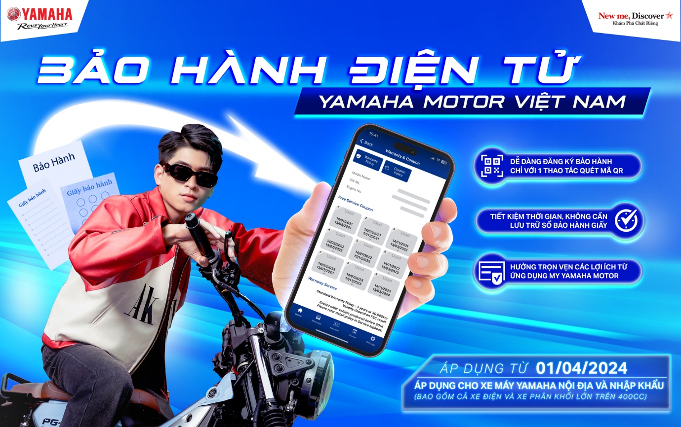 Trải nghiệm bảo hành và bảo trì điện tử cho xe Yamaha bằng smartphone - Ảnh 1.