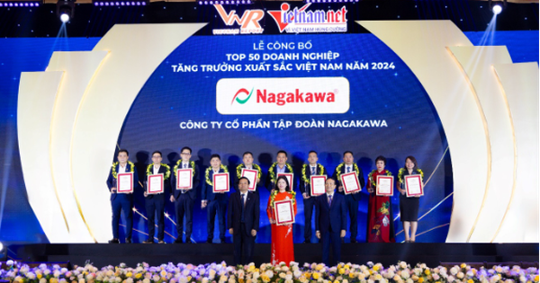 Nagakawa ghi danh Top 50 doanh nghiệp tăng trưởng xuất sắc nhất Việt Nam - Ảnh 1.