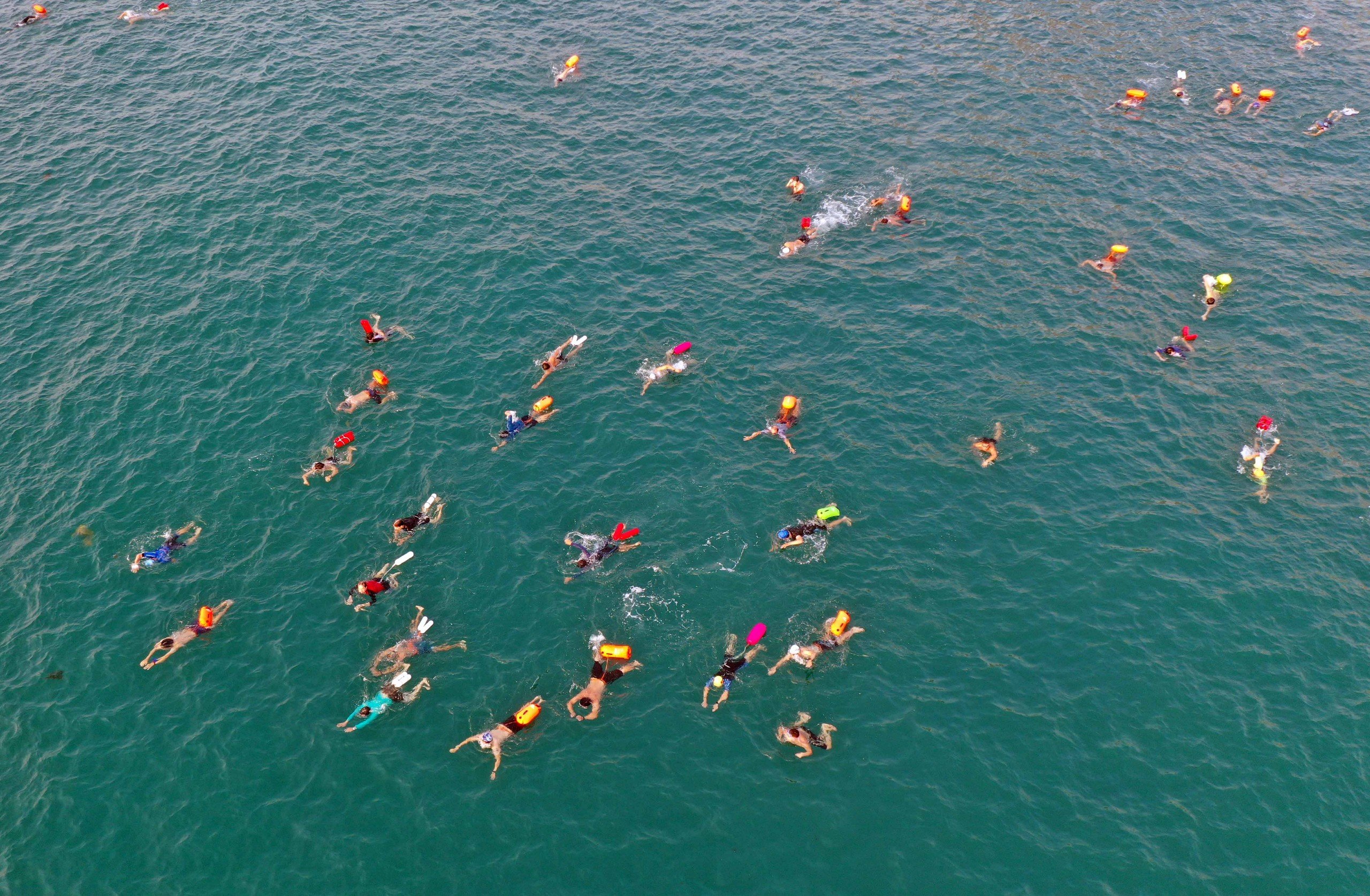 Hàng trăm VĐV tranh tài giải bơi biển và đua sup “Vượt sóng mùa hè Đà Nẵng 2024”  - Ảnh 5.