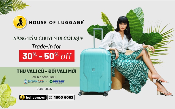 Thu hồi Vali cũ để tái chế thành sản phẩm hữu ích cho cộng đồng - Ảnh 1.
