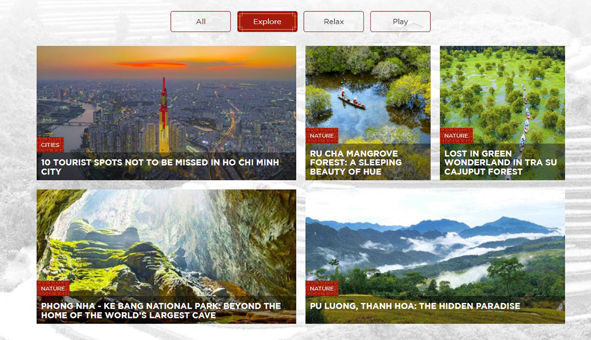 Website quảng bá du lịch quốc gia vietnam.travel vượt qua website du lịch Thái Lan - Ảnh 1.