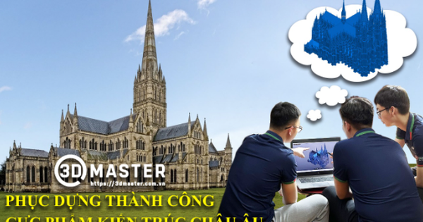 Công nghệ in 3D: Phục dựng thành công cực phẩm kiến trúc Châu Âu tại 3D Master Việt Nam - Ảnh 1.