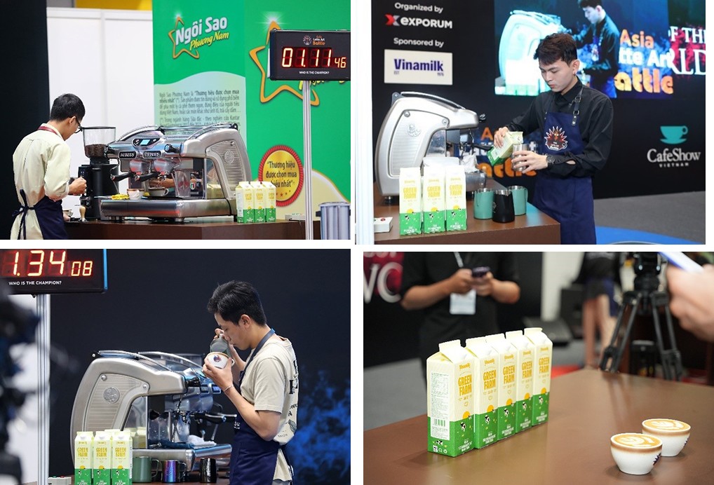 Vinamilk khẳng định vị thế trong pha chế tại đấu trường quốc tế Asia Latte Art Battle - Ảnh 1.