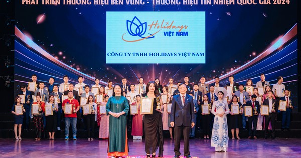 Holidays Việt Nam được vinh danh là thương hiệu bền vững quốc gia - Ảnh 1.