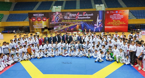 Giải Vô địch Taekwondo châu Á năm 2024: Quy tụ số VĐV tham dự kỷ lục - Ảnh 1.
