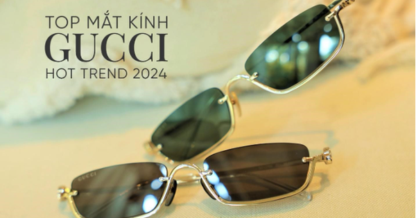 Điểm danh bộ sưu tập mắt kính Gucci hot-trend hè 2024 - Ảnh 1.