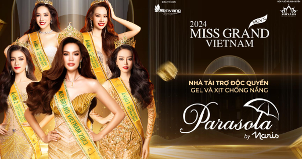 Thương hiệu Parasola By Naris: Nhà tài trợ độc quyền chống nắng Miss Grand Vietnam 2024 - Ảnh 1.