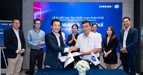 Samsung hợp tác với Minh Thái phân phối màn hình TV doanh nghiệp tại Việt Nam - Ảnh 1.