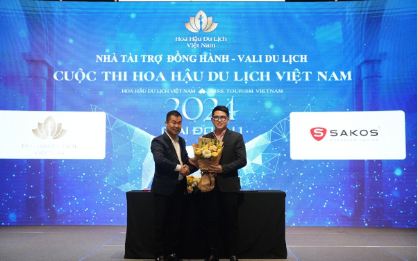SAKOS trở thành nhà tài trợ vali của Hoa hậu Du lịch Việt Nam 2024  - Ảnh 1.