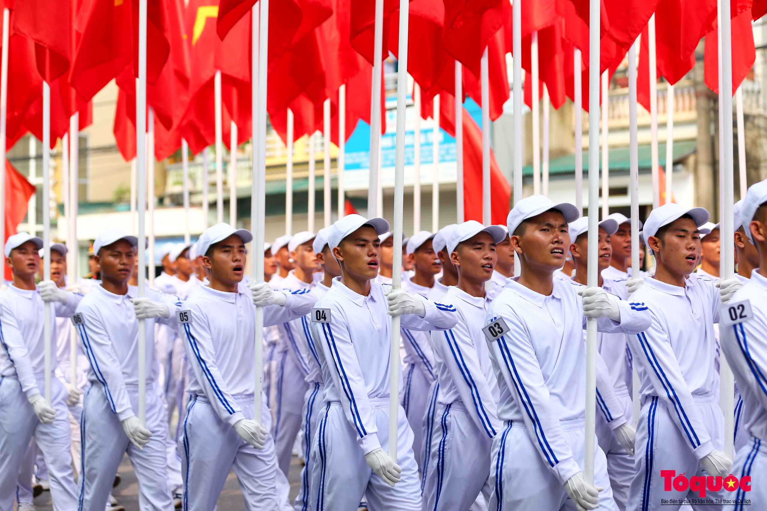 Toàn cảnh sơ duyệt Lễ diễu binh kỷ niệm 70 năm chiến thắng Điện Biên Phủ - Ảnh 8.