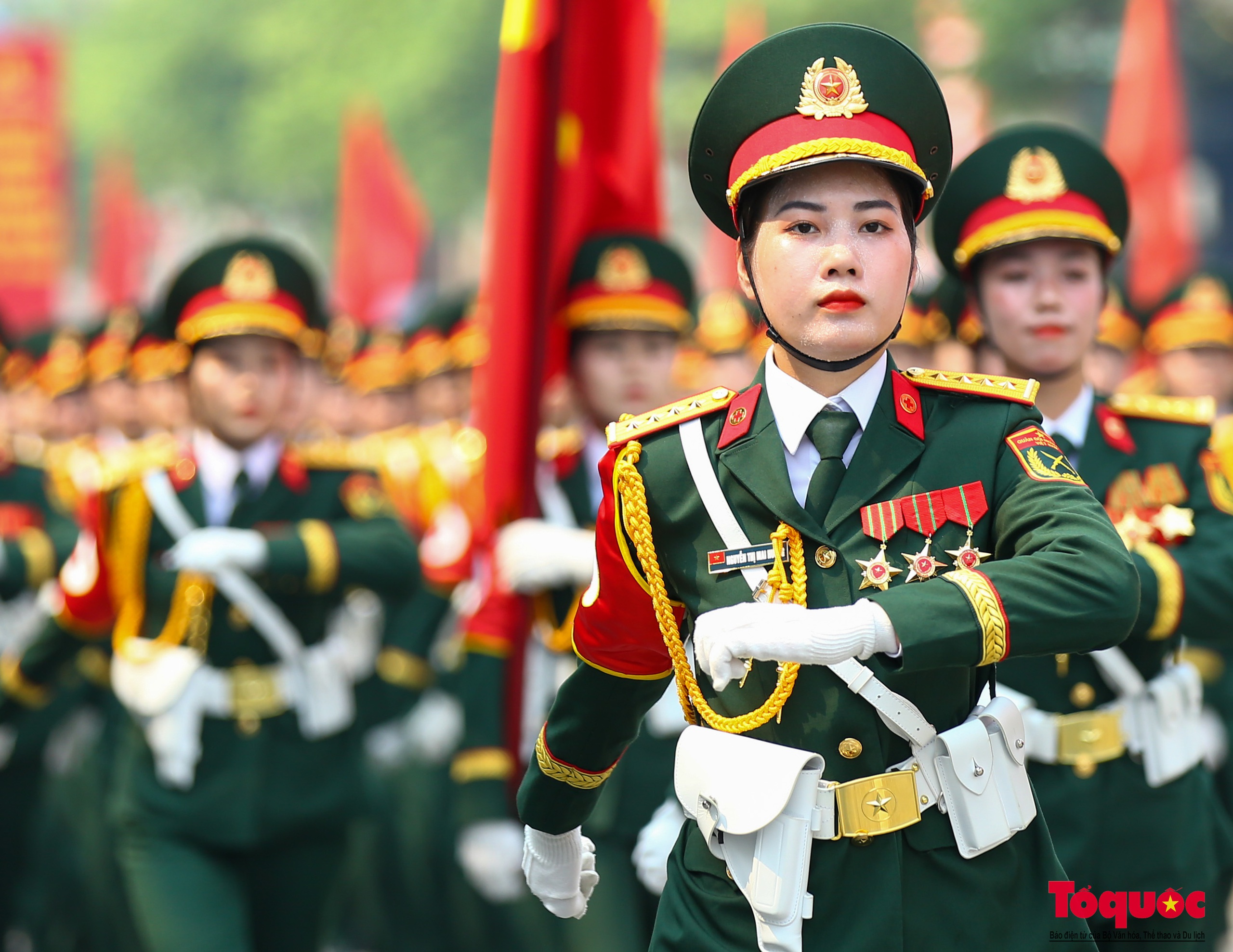 Toàn cảnh sơ duyệt Lễ diễu binh kỷ niệm 70 năm chiến thắng Điện Biên Phủ - Ảnh 18.