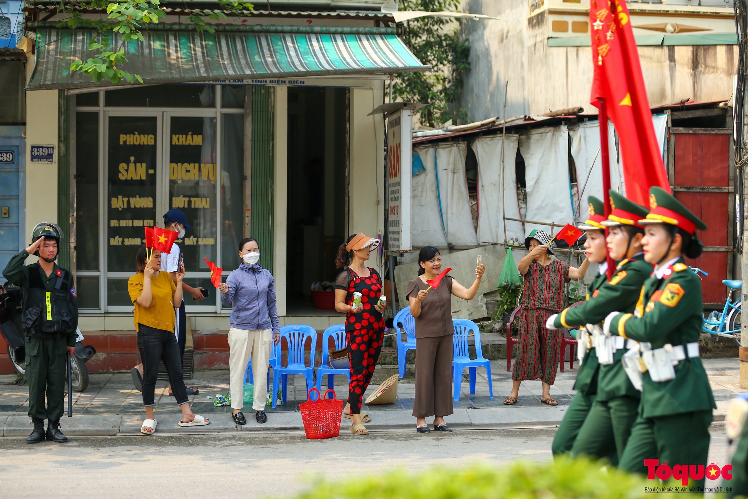 Toàn cảnh sơ duyệt Lễ diễu binh kỷ niệm 70 năm chiến thắng Điện Biên Phủ - Ảnh 13.