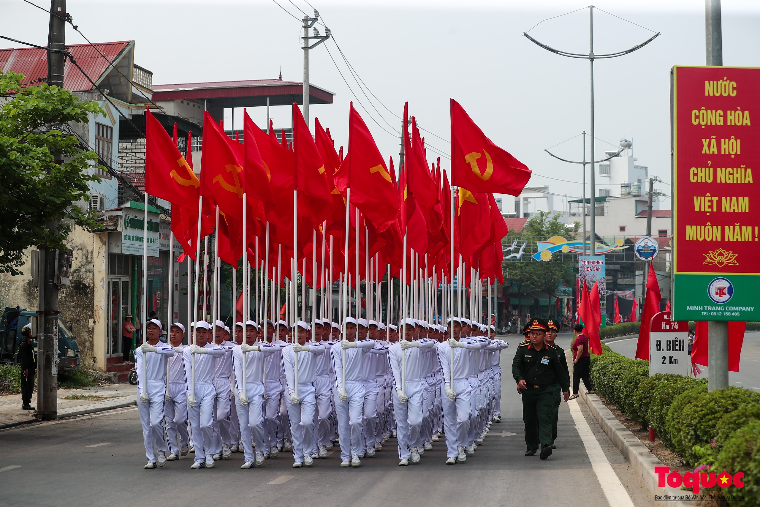 Toàn cảnh sơ duyệt Lễ diễu binh kỷ niệm 70 năm chiến thắng Điện Biên Phủ - Ảnh 7.