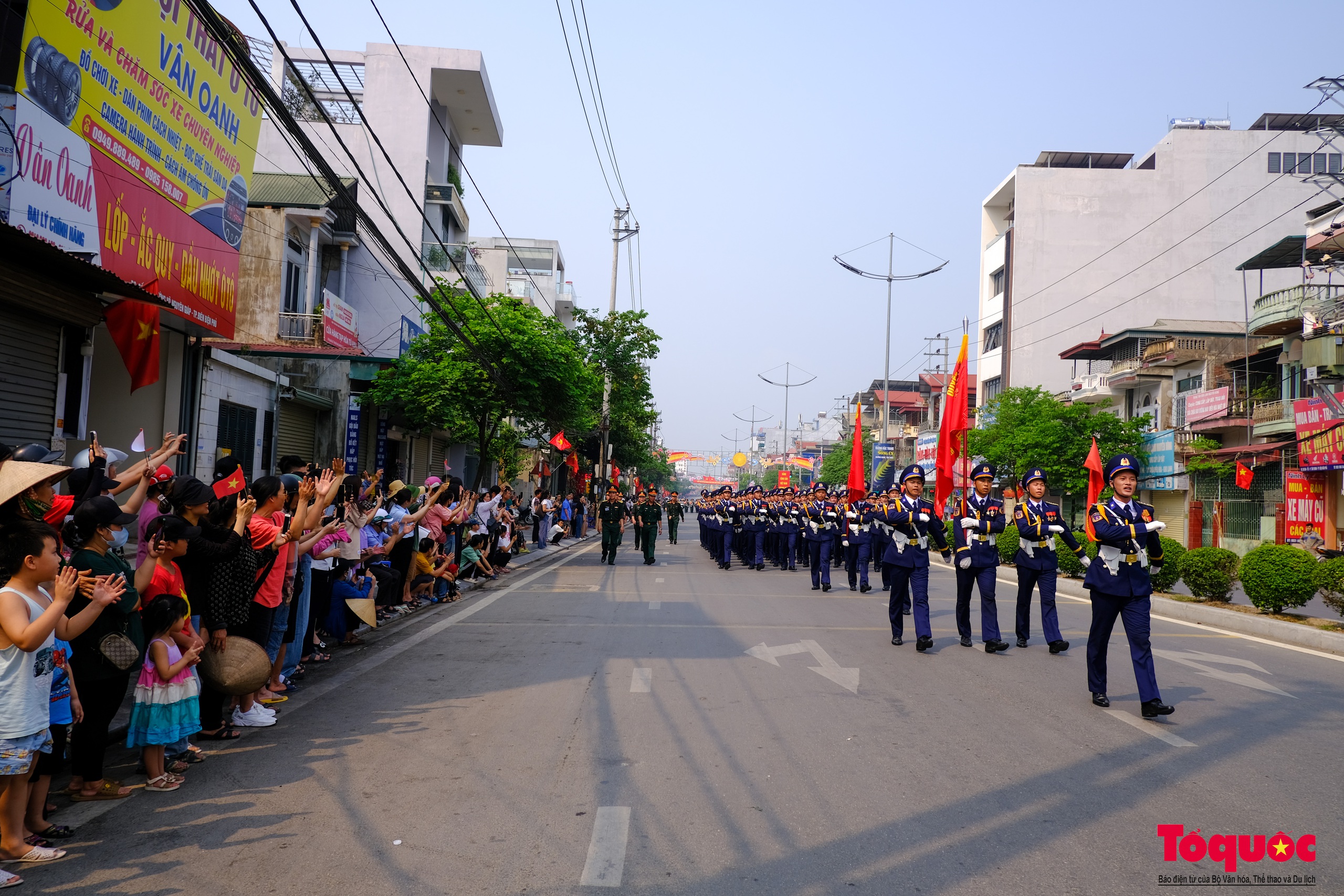 Toàn cảnh sơ duyệt Lễ diễu binh kỷ niệm 70 năm chiến thắng Điện Biên Phủ - Ảnh 10.