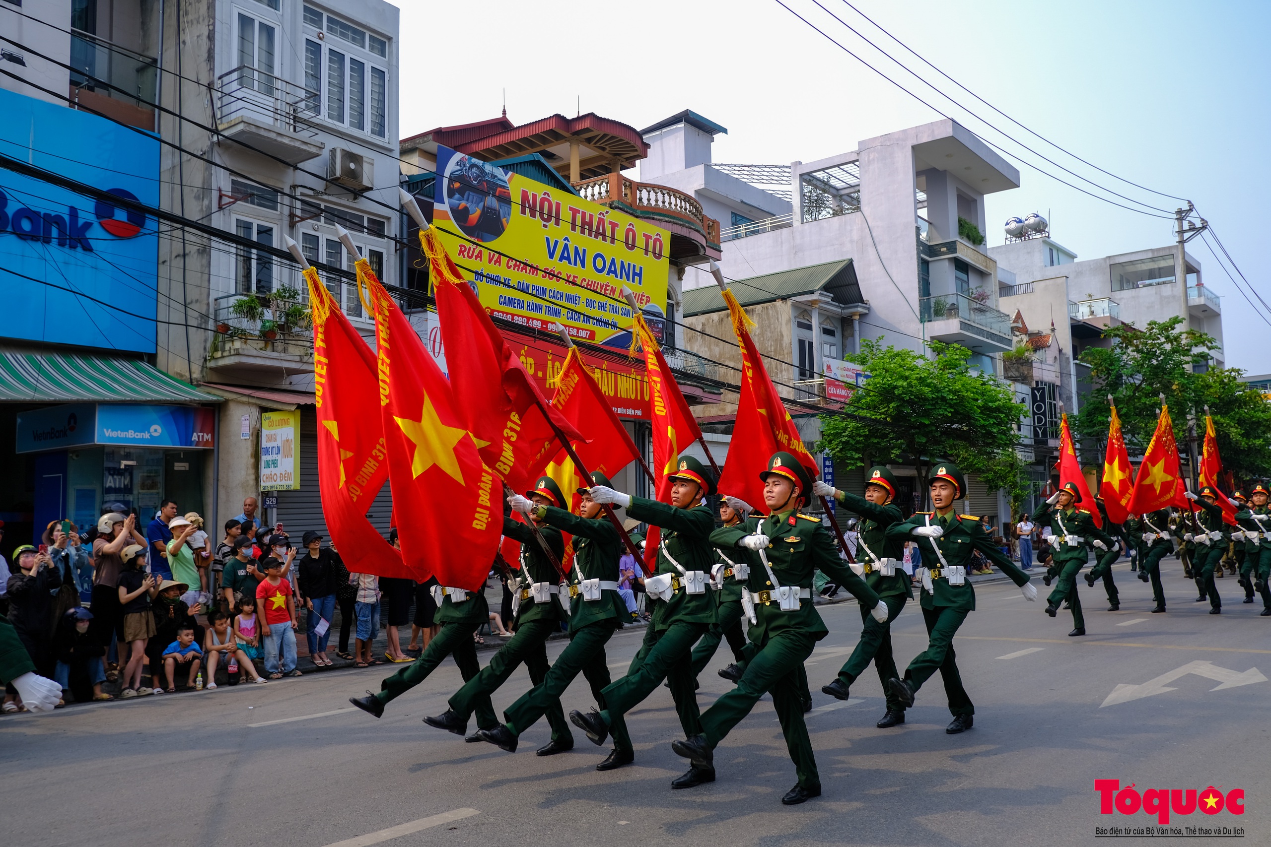 Toàn cảnh sơ duyệt Lễ diễu binh kỷ niệm 70 năm chiến thắng Điện Biên Phủ - Ảnh 9.