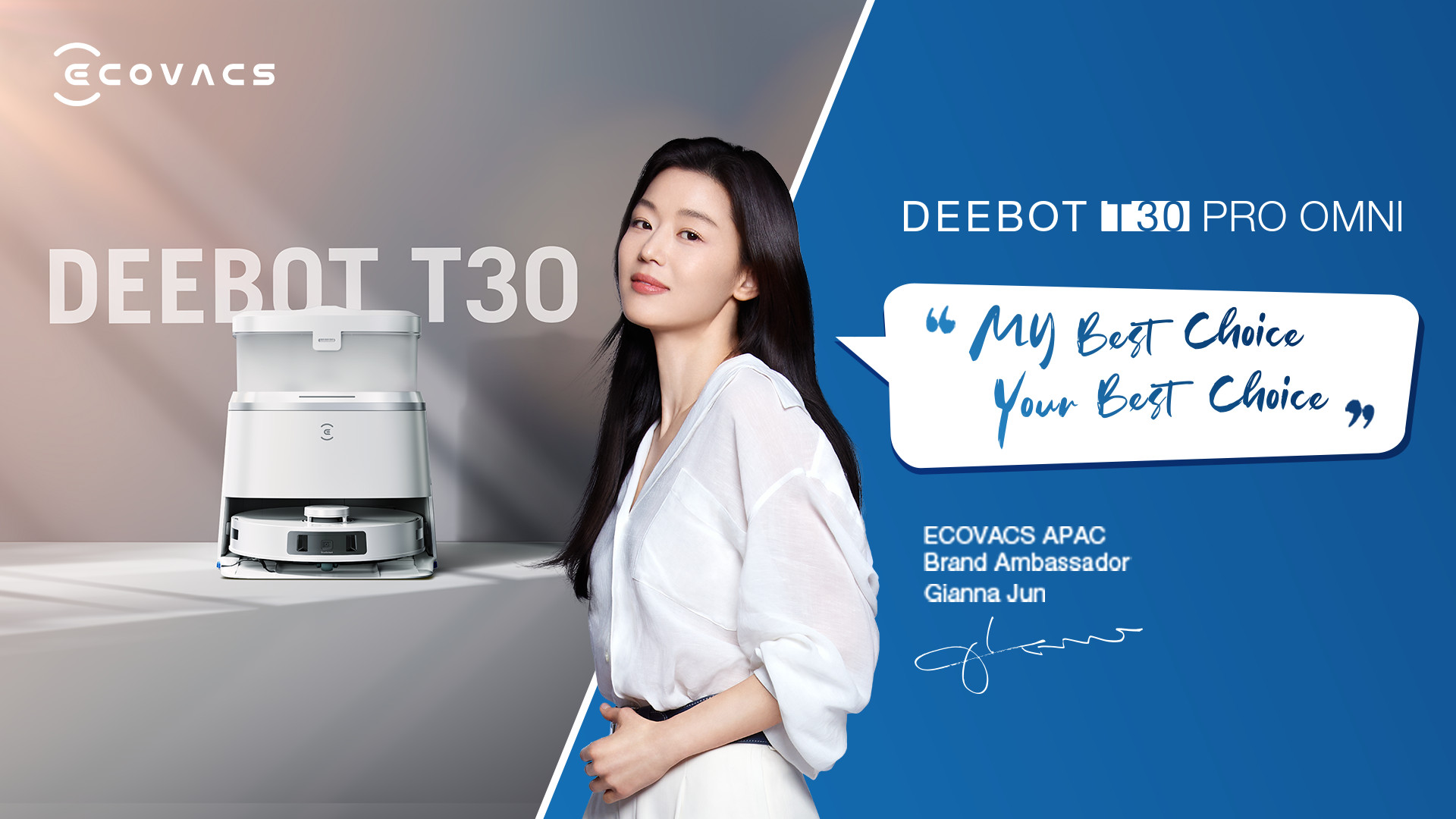 Cùng với đại sứ thương hiệu mới Jun Ji-hyun, ECOVACS ROBOTICS hướng đến chinh phục những đỉnh cao mới - Ảnh 2.